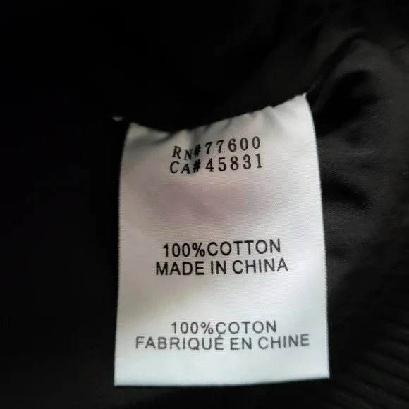 NWT Sandrine Rose Denim Bomber Jacket Slightly Distessed. - Picture 4 of 7